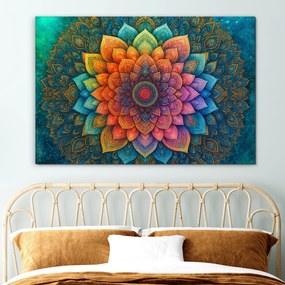 DUBLEZ | Fénylő mandala a falra - Kép