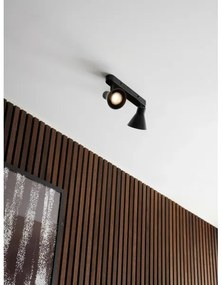 Nordlux - EIK spotlámpa 2xGU10/35W/230V fekete