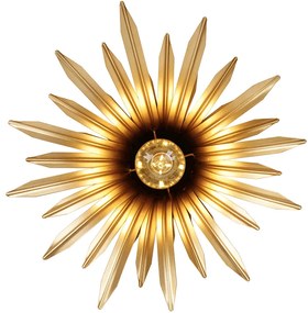 Art Deco mennyezeti lámpa arany - Wesley