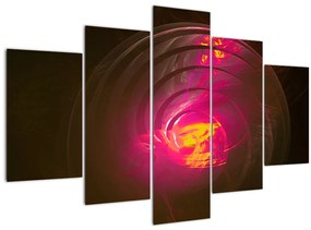 Kép - spirális absztrakció (150x105 cm)