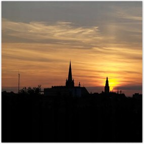 Poszterek 100x100 Naplemente