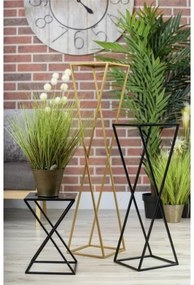 Virágállvány 100x24 cm arany színben