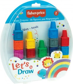 Fisher-Price Let's Draw zsírkréta 13 db-os