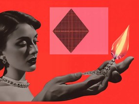 Poszter 40x30cm A valóság kiégése