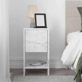 Houseland Ema Carrara márvány éjjeliszekrény