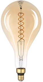 Avide LED Jumbo Filament Rialto Amber dimmelhető fényforrás, 8W E27, 2400K, 500 lm