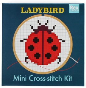 Kreatív készlet Cross-stitch Kit Ladybird – Rex London