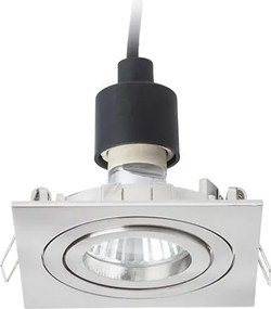 RENDL MURO SQ süllyesztett lámpa matt nikkel 230V LED GU10 8W