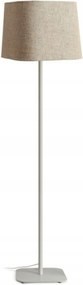 Rendl Perth állólámpa bézs/fehér 155 cm, E27, fém/textil, 20W