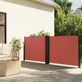 terrakotta behúzható oldalsó napellenző 100 x 1000 cm