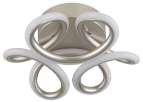 Globo 67386-24S - LED mennyezeti lámpa MELISAND 24W/230V, 26 cm matt króm