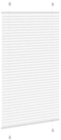 pliszírozott redőny Fehér 75x100 cm szövetszélesség 74,4 cm