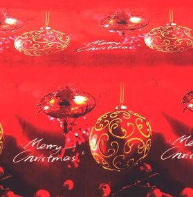 Mikroplüss ágynemű Homa LEVINA RED CHRISTMAS 140x200 cm
