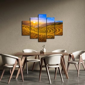 Kép - Rizs teraszok Vietnamban (150x105 cm)