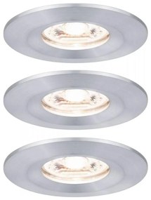 Paulmann Paulmann 94305 - KĂSZLET 3xLED/4W IP44 FĂŒrdĆszobai beĂ©pĂthetĆ lĂĄmpa NOVA 230V W4708