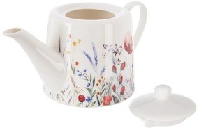 Orion porcelán teáskanna Mák, 1 l