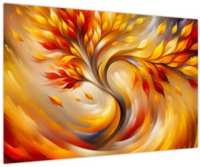 Kép - Őszi fa (90x60 cm)