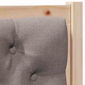 Fejtámla Egyéb Barna és taupe 100 cm Tömör fenyőfa