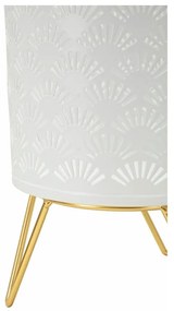 Fém virágtartó állvány szett 2 db-os ø 16 cm (magasság 20 cm) Carly – Mauro Ferretti