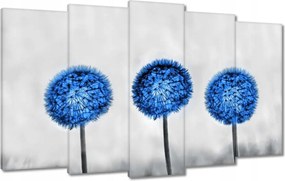 Vászonkép 100x60 Kék pitypangok