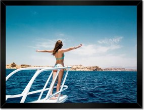 Poszterek keretben 40x30 Kirándulás a tengereken