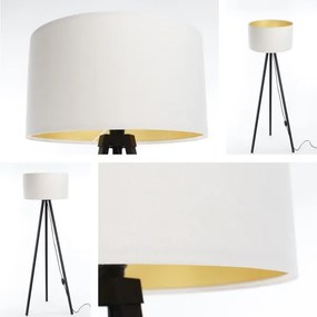 Állólámpa STANDART 1xE27/60W/230V fehér/wenge