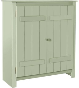 Világoszöld borovi fenyő szekrény 100x110 cm Bertram – Støraa