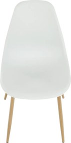 Szék, fehér/natúr, SINTIA