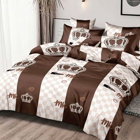 Ágynemű CROWN BROWN 7 részes 140X200 cm