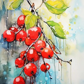 Poszter 90x90cm Véres gyümölcsök szimfóniája