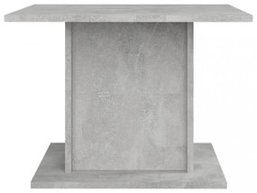betonszürke szerelt fa dohányzóasztal 55,5x55,5x40 cm