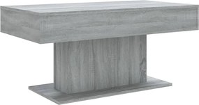 vidaXL szürke sonoma színű szerelt fa dohányzóasztal 96x50x45 cm