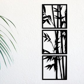 Tuyunju fém fali dekoráció, 36×110 cm