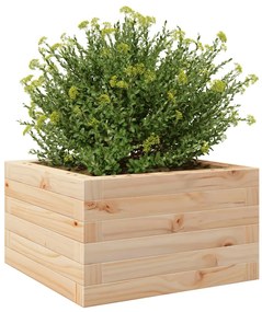 vidaXL tömör fenyő kerti virágláda 40x40x23 cm
