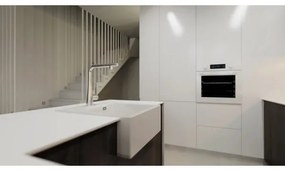 Deante BRE_075M - Mosogató csaptelep kihúzható zuhannyal, ERIDAN, króm