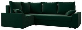 Sarok ülőgarnitúra Paragon Plus (sötétzöld) (B). 1057397