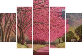 Virágzó fák képe (150x105 cm)