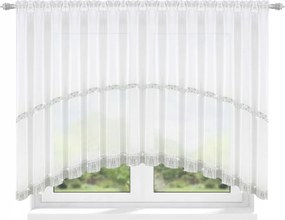 Függöny Kész Ív Fátyol 150x400 Strassz