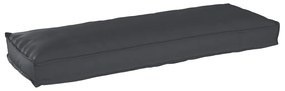 Raklap párna készlet 2 pcs Fekete 120 x 40 x 8 cm Oxford szövet