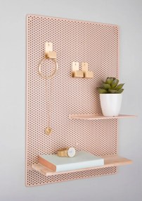 Perky homokbarna fém falitábla, 34,5 x 52,5 cm - PT LIVING