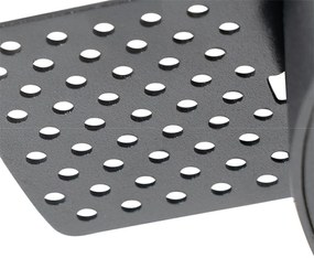 Modern beépíthető reflektor fekete GU10 AR70 kerek keret nélküli - Oneon Honey