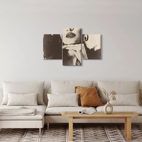 Kép - Vintage fotó egy nőről (90x60 cm)