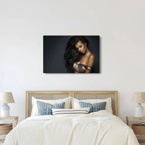 Kép - portré a csábító nőről (90x60 cm)