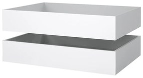 Fehér ágy alatti fiók szett 2 db-os 90x190-140x190 cm Naia – Tvilum