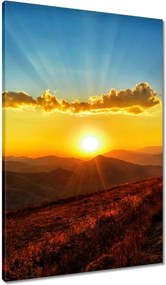 Vászonkép 60x90 Gyönyörű naplemente