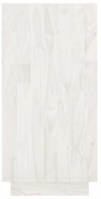 fehér tömör fenyőfa könyvszekrény 80 x 35 x 71 cm