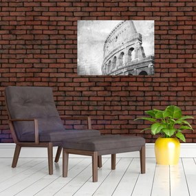 Kép - Vintage képeslap a városról N⁰1 (70x50 cm)