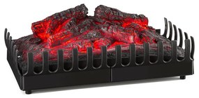 Klarstein Kamini, elektromos kandalló, kandallóbetét, 45 W, G9, fekete