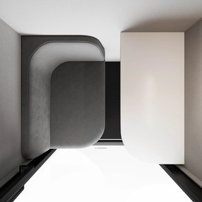 INBOX akusztikai irodai fülke 1 személyes, 2100 × 1100 × 900 mm