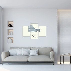 Kép - Európa városai N⁰2 (90x60 cm)